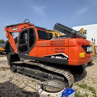 Excavatrice sur chenilles Doosan DX225LCA d'occasion, 22 tonnes, excavatrice sur chenilles d'occasion, d'origine coréenne, en bon état, excavatrice hydraulique