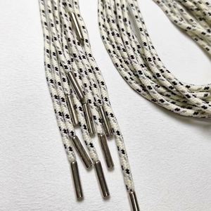 100% Braided Polyester Eco-Friendly High Tenacity Drawstring Cord Custom Hoodie <b>String</b> Aglet Metal Tip for Hoodie Bags Shoes - Product Image 2