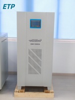 Régulateur de tension automatique triphasé 380V 220V SVC AC en cuivre 100kVA 200kVA 400kVA avec affichage LED, modèle SBW