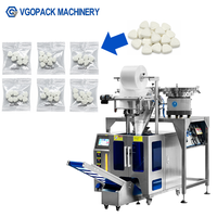 Machine de comptage et d'emballage automatique de bonbons compressés à la menthe avec 2 cuvettes vibrantes