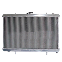 Pièce automobile, système de refroidissement du moteur, réservoir d'eau entièrement en aluminium, radiateur avec cache-ventilateur pour Nissan S13 240SX SR20, moteur 1989-1994