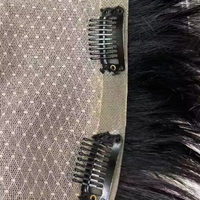 Système capillaire pour homme en cheveux humains, toupet de remplacement droit, base en soie noire naturelle de 6 pouces, haute qualité, prêt à être expédié