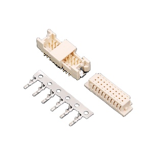 ขั้วต่อแบบเวเฟอร์สองแถว DF13 ระยะพิทช์ 1.25 มม. สำหรับ SMT JST แบบเชื่อมต่อสายไฟเข้ากับแผงวงจร  ขั้วต่อแบบ Crimp Terminal จากโรงงาน  ขั้วต่อ 20 พิน - Product Image 1