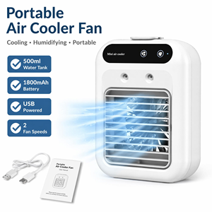 Mini ventilateur rafraîchisseur d'air USB, mini climatiseur portable, mini refroidisseur d'air pour la pièce - Product Image 3
