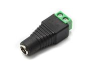 Connecteurs d'alimentation DC mâle 5,5*2,1 mm 2,5 mm, prise DC basse tension 2 broches mâle/femelle pour bande LED, câble rapide, accessoires