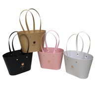 Boîte à fleurs spécial pour la saint-valentin, panier à fleurs, portable, coffret cadeau
