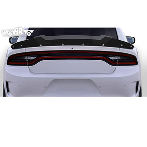 Aileron de voiture HS en plastique ABS aspect carbone Venom V2 style Wickerbill pour <span class=keywords><strong>Dodge</strong></span> Charger <span class=keywords><strong>SRT</strong></span> Hellcat Scat Pack 2015-2023 - Product Image 4