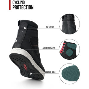 Scarpe da Moto BORLENI per Uomo - Stivali Protettivi a Caviglia e Metà Polpaccio per Strada e Motocross - Product Image 3