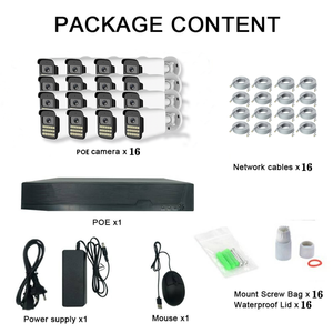 Sistema de Cámara de Seguridad Tipo Bala IP66 TSEye de 16 Canales, 4MP, 5MP, 8MP, a Todo Color, con Audio Bidireccional, Visión Nocturna, Vigilancia, Cámara IP POE - Product Image 3