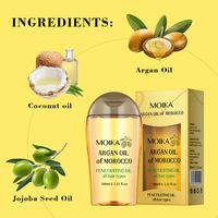 MOIKA-Huile essentielle nourrissante, réparatrice, lissante, pénétrante et brillante, pour renforcer les cheveux d'argan du Maroc