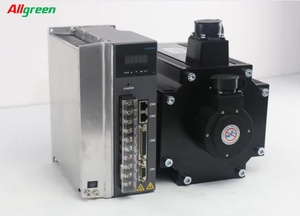 มอเตอร์เซอร์โว3เฟส7.5KW 220V 23Bit กับตัวควบคุมขับเคลื่อน180M48015B + มอเตอร์เซอร์โว M1532P สำหรับเครื่อง CNC - Product Image 4