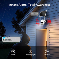 Kamera Keamanan Seluler 4G LTE AVstart OEM Factory Outdoor AOV CCTV Ubox Pro Dengan Visi Malam Deteksi Manusia