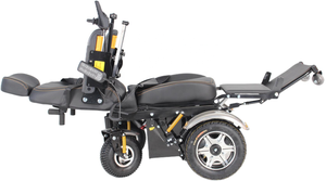 Fauteuil roulant électrique handicapé scooter alimenté avec batteries pour adultes fauteuil roulant électrique extérieur léger - Product Image 2