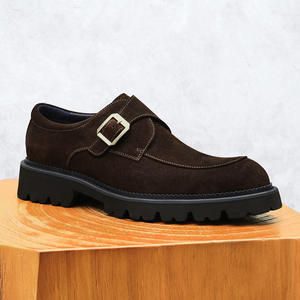 Botas de Cuero Genuino para Hombre, Diseño Clásico, Otoño-Invierno 2025, Cómodas, Impermeables, Antideslizantes, con Punta Reforzada - Product Image 2