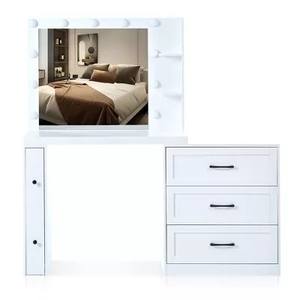 Fabriek Directe Verkoop Ijdelheid Tafel Met 3 Lichtmodi, Eenvoudige Installatie - Product Image 1