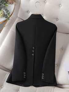 Nuevo Traje de Chaqueta para Mujer, Estilo Moderno, para Oficina, Trabajo, con un Solo Botón, Manga Larga, Transpirable, Cuello en V, Elegante y Clásico - Product Image 5