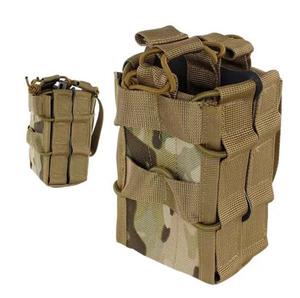 กระเป๋าใส่แม็กกาซีนแบบยุทธวิธี DFP1103 รุ่น Molle แบบสองชั้น พร้อมสายรัดเข็มขัด ติดตั้งง่าย ชุดใส่แม็กกาซีน - Product Image 2