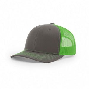 Casquette de baseball en maille d'été de haute qualité Richardson 112, casquettes de camionneur personnalisées en coton réglables avec patch en cuir, tendance pour l'extérieur - Product Image 1