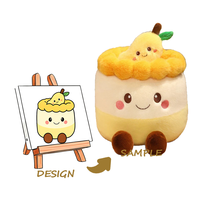 Porte-clés en peluche miniature personnalisé - Peluche super douce en polyester et rembourrage en coton PP, fonction réconfortante