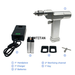 Perceuse canulée orthopédique pour chirurgie traumatique Perceuse osseuse Instruments chirurgicaux médicaux orthopédiques pour animaux de compagnie vétérinaires creux - Product Image 6