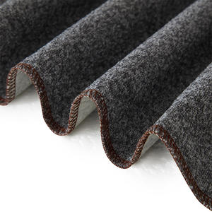 Alta calidad cómodo 100 poliéster impermeable hogar textil flocado tela de terciopelo súper suave - Product Image 3