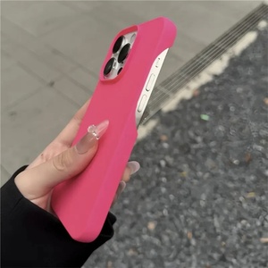 Fundas para Celular en Oferta, Carcasas de Color Sólido para iPhone 11 12 13 14 15 Pro Max, Funda de Silicona para Dama - Product Image 4