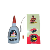 Colle Super 502 15g Adhésif Cyanoacrylate Liaison Instantanée Forte Séchage Rapide pour Cuir Caoutchouc Métal Plastique Bureau