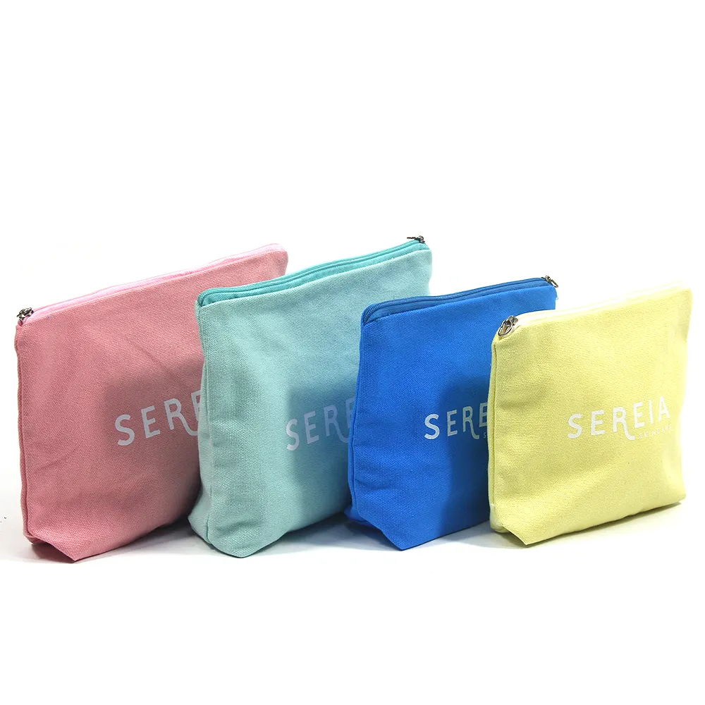 Eco Vriendelijke Recycle Aangepaste Kleurrijke Travelable Case Washbag Vrouwen Cosmetica Make-Up Tas Met Rits