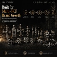 Pendientes Colgantes Góticos AIU Jewelry con Diseño de Ataúd, Telaraña y Luna, de Acero Inoxidable 316L con PVD Dorado, Calado, Moda Alternativa para Mujer, OEM ODM al por Mayor