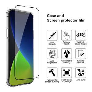 Meilleures ventes sur <span class=keywords><strong>Amazon</strong></span> Film d'écran en verre trempé transparent et transparent pour iPhone 14 Pro - Product Image 5