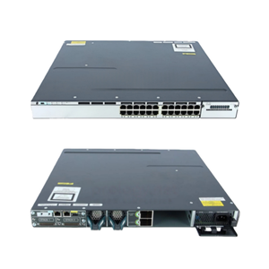 Commutateur Gigabit Catalyst 3750-X WS-C3750X-24P-E Réseau d'entreprise 24 ports RJ45 10/100/1000 Mbps PoE+ + 4 ports optiques SFP - Product Image 4