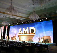 Sistema Completo de Pantalla LED para Interiores y Exteriores, Video Wall LED para Fondos de Escenario, Paneles LED de Empalme sin Costuras P1.9 P2.6 P2.9