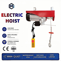 Pengangkat Listrik Mini Nirkabel Anti Karat Tahan Aus Anti Korosi Perakitan Cepat Pa300 Ac 220V untuk Gudang Bengkel