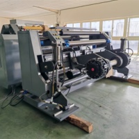 HJFQ-1300 Oberflächensplitter-Jumbo-Rollenpapierschneider und -Umwickler für LDPE-Folien – Schmalzuschnitt-Schneidemaschine