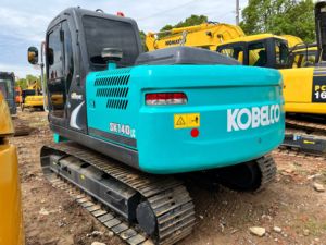 <span class=keywords><strong>Escavatore</strong></span> <span class=keywords><strong>Usato</strong></span> Kobelco SK140 da 14 Tonnellate, Mini <span class=keywords><strong>Escavatore</strong></span> Idraulico Cingolato con Motore Mitsubishi Importato EPA, Pompa e Cambio - Product Image 5