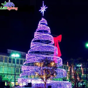 Best Price China Supplier Sale Giant LED Spiral Tree
