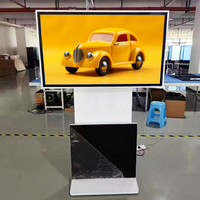 Недорогой вращающийся на 360° ЖК-дисплей для цифровой рекламы с облачной системой управления контентом (CMS) для розничных магазинов и торговых центров, гарантия 3 года