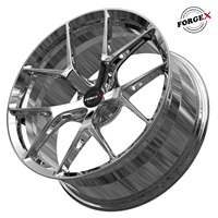 Rines Deportivos Forjados Réplica FI-R de Lujo Personalizables Plata Platino 5x114.3 5x120 de 17 18 19 20 Pulgadas para Automóviles de Pasajeros