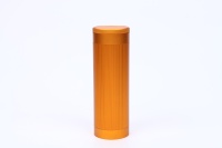 Tube humidor de voyage en aluminium pour cigares, étui de rangement portable pour cigares, conteneur porte-cigares en métal avec logo personnalisé