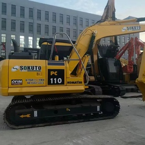 Fabriqué au Japon, excavatrice hydraulique sur chenilles d'occasion Komatsu PC110 56 55 60 70 78, Komatsu PC110 120 130 160 d'occasion - Product Image 1
