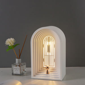 Lámpara de Escritorio LED Moderna, Inalámbrica, Regulable, de ABS y CC, con Interruptor de Control, Recargable por USB, de Tamaño Pequeño - Product Image 4