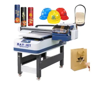 UV Flatbed Printer Groot Formaat UV-Printer Voor Gevallen Keramische Tegels Fotoprinter