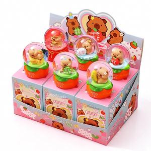 Nueva Bola de Cristal con Diseño de Cerdito y Oso de la Suerte, Adorno Brillante, Regalo Creativo <span class=keywords><strong>para</strong></span> Estudiantes, Pequeña Sorpresa <span class=keywords><strong>para</strong></span> Niños - Product Image 5