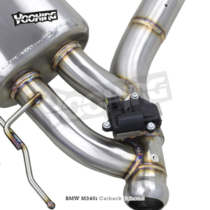 Escape Catback para <span class=keywords><strong>BMW</strong></span> M340 M340i <span class=keywords><strong>M440</strong></span> M440i 3,0 T 2019-2023 rendimiento coche SUS304 silenciador de tubo sistema de escape Valvetronic - Product Image 5