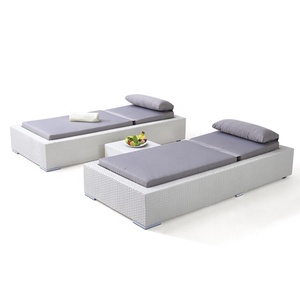 De mimbre cama solar aluminio <span class=keywords><strong>tumbona</strong></span> silla <span class=keywords><strong>tumbona</strong></span> Patio sofá-cama de playa piscina del Hotel muebles de salón al aire libre - Product Image 6
