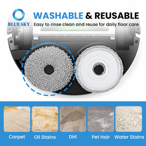 Kit de pièces de rechange pour robot aspirateur 415X compatible avec les robots aspirateurs IRobots Roombas 415X / Plus 415 Combo - Product Image 5