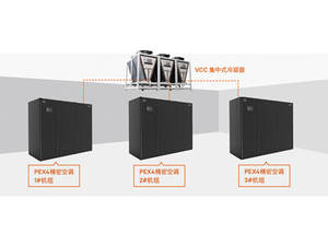 เครื่องปรับอากาศอุตสาหกรรมแบบควบคุมอุณหภูมิและความชื้นคงที่ Liebert PEX4 35KW สำหรับห้องแล็บ ศูนย์ข้อมูล และห้องเซิร์ฟเวอร์ - Product Image 4