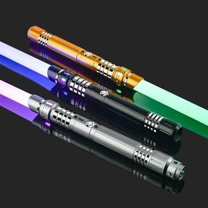 Épée <span class=keywords><strong>Laser</strong></span> en métal transfrontalière deux en un veilleuse épée sonore jouet pour enfants Colsplash formation accessoire étoile Flash Stick - Product Image 1