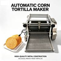 Machine automatique commerciale pour la fabrication de tortillas de maïs, de crêpes de céréales, de chapatis et de rotis à partir de farine de blé