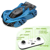 Voiture télécommandée électrique avec éclairage infrarouge, programmable, pour cascades et escalade, jouet